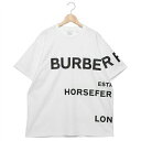 バーバリー Tシャツ メンズ バーバリー BURBERRY Tシャツ 半袖カットソー トップス ホワイト レディース BURBERRY 8048748 A1464 （ホワイト）