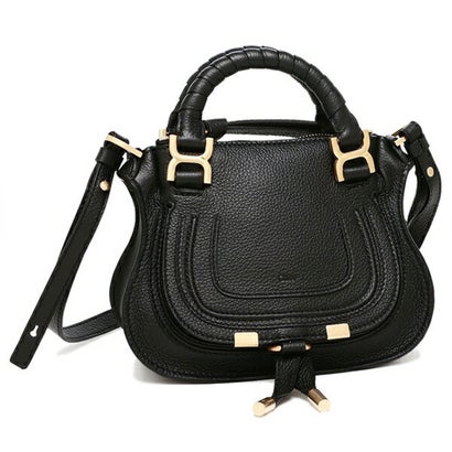 クロエ Chloe ハンドバッグ ショルダーバッグ マーシー 2WAY ブラック レディース Chloe CHC23SS595 I31 001 （ブラック）