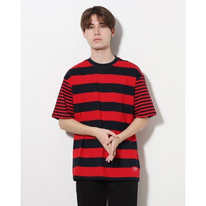 トミー ヒルフィガー TOMMY HILFIGER IM BRETON STRIPE CLASH TEE （マルチ）