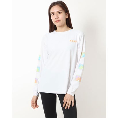 ロキシー ROXY MORNING HIKE L/S TEE （ホワイト）