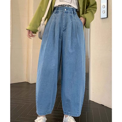 ガーリードール Girly Doll デニムパンツ【韓国ファッション】【春夏新商品】 （ライトブルー）