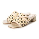 シューギャラリーオオタ SHOE GALLERY OTA リボンデザインミュール (IVCB)