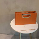 ミレム mirem Box clutch bag (APRICOT)