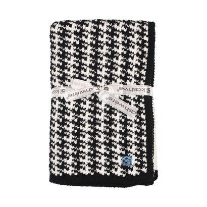カシウェア KASHWARE ブランケット(BLACK/WHITE)