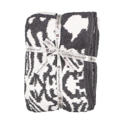 カシウェア KASHWARE ブランケット （SLATE/WHITE）