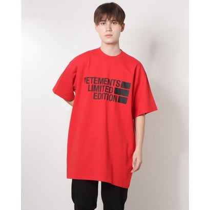 ヴェトモン VETEMENTS オーバーサイズショートスリーブ(RED)