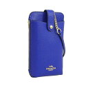 コーチ COACH スマホショルダー (ブルー)
