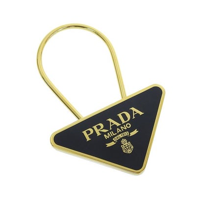 プラダ キーホルダー（レディース） プラダ PRADA キーホルダー （ブラック）