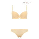 アモスタイル バイ トリンプ AMOSTYLE BY Triumph エントリーコレクション ブラ&ショーツセット ロマンテックレース 505 B-Dカップ 【...