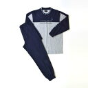 アダバット リラックスウェア アンダーウェア adabat RELAX WEAR / UNDER WEAR 長袖クルーネックニットパジャマ (コン)