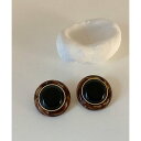 アルゴトウキョウ ARGO TOKYO 【SILVER925針】Tortoiseshell Design pierce 26127 (ブラック)