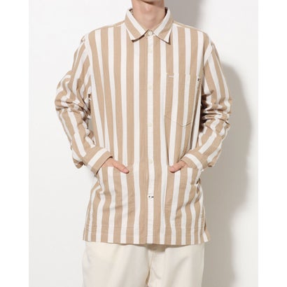 トミー ヒルフィガー TOMMY HILFIGER WCC BOLD SEERSUCKER SHIRT JACK (ベージュ)