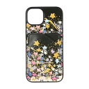 ツモリチサト スマホケース レディース ツモリチサト キャリー tsumori chisato CARRY ギャラクシーパネル モバイルケース バックカバー （ iPhone 13 / 14 対応） 【 カードポケット付き 】 （ブラック）