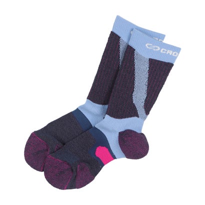 クロスプロ CROSSPRO トレッキング ソックス 3Dアーチパネルダブルテーピングクルー Z178-100B （ネイ..