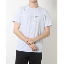 ゲス GUESS Rimless Triangle Logo Tee (LGY) ロゴTシャツ