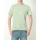 ゲス GUESS Rimless Triangle Logo Tee (LGN) ロゴTシャツ