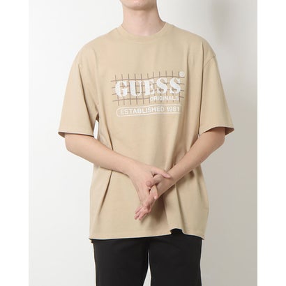 ゲス GUESS GUESS Originals Grid Logo Washed Tee (F13Q) ロゴTシャツ