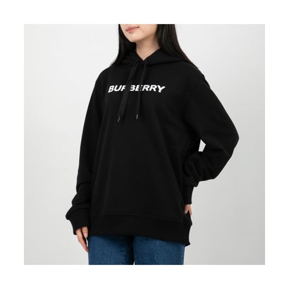 バーバリー BURBERRY パーカー フーディー プルオーバー ブラック メンズ レディース BURBERRY 8055318 A1189 (ブラック)