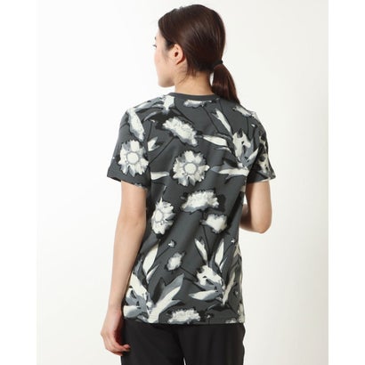 アディダス adidas レディース 半袖Tシャツ W BLOM AOP_グラフィックTシャツ IC7761 （ダークグレーヘザーソリッドグレー） 3