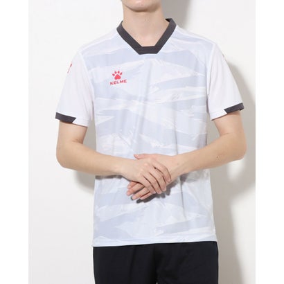 ケレメ KELME メンズ サッカー/フットサル 半袖シャツ 半袖プラクティスシャツ 8151ZB1003 （ホワイト）