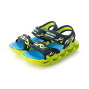スケッチャーズ SKECHERS ジュニア スポーツサンダル THERMO-SPLASH-HEAT TIDE 400102L (NAVY/LIME)