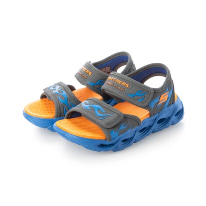 スケッチャーズ SKECHERS ジュニア スポーツサンダル THERMO-SPLASH-HEAT TIDE 400102L （CHARCOAL/BLUE）