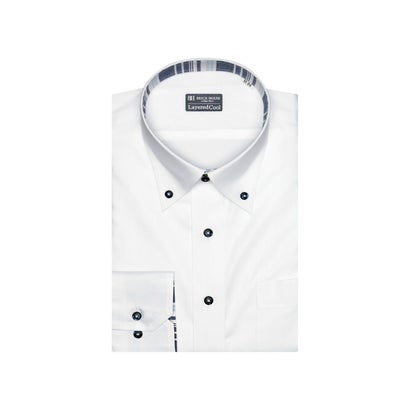 楽天LOCOMALL（ロコンド公式ストア）トーキョーシャツ TOKYO SHIRTS 【Layered Cool】 形態安定 ボットーニボタンダウン 長袖 ワイシャツ （ホワイト）