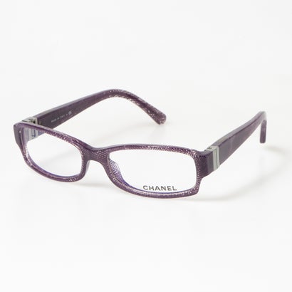 シャネル サングラス（レディース） シャネル CHANEL メガネ 眼鏡 アイウェア レディース メンズ （パープルパターン）