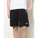 オークリー OAKLEY メンズ クロスハーフパンツ ENHANCE TECH COLD KNIT SHORTS 9INCH1.0 FOA405234 （BLACKOUT）