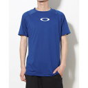オークリー OAKLEY メンズ 半袖機能Tシャツ ENHANCE TECH COLD SS CREW1.0 FOA405172 (WAVE BLUE)