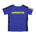 アンブロ UMBRO ジュニア サッカー/フットサル 半袖シャツ ハジメテプラクテイスシヤツ UUJVJA54 (ブルー)