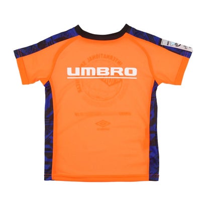 アンブロ UMBRO ジュニア サッカー/フットサル 半袖シャツ ハジメテプラクテイスシヤツ UUJVJA54 (フラッシュオレンジ) アンブロ UMBRO ジュニア サッカー/フットサル 半袖シャツ ハジメテプラクテイスシヤツ UUJVJA54 (フラッシュオレンジ)