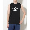 アンブロ UMBRO メンズ サッカー/フットサル 半袖シャツ ノ-スリ-ブシヤツ UUUVJA66 (ブラック)