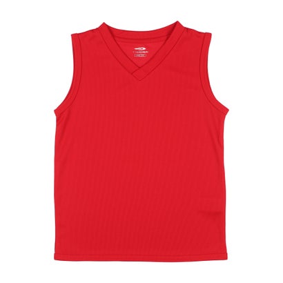 ティゴラ TIGORA ジュニア サッカー/フットサル ノースリーブインナーシャツ ノースリーブインナーIC TR-8SW4103TSクール (レッド)