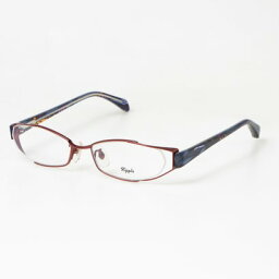 リップル RIPPLE メガネ 眼鏡 アイウェア レディース メンズ （マットレッド/パープル）
