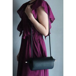 ミレム mirem Drum shoulder bag （BLACK）