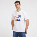 ゲス GUESS Guess Island Logo Tee (G011) ロゴTシャツ