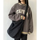 リネーム Rename ウォッシュ加工 アジャスターベルト付き キャンバス ショルダーバッグ (BK)