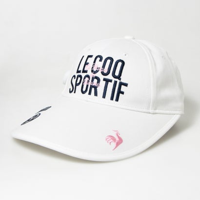 ルコックスポルティフ ゴルフ le coq sportif GOLF レディース ゴルフ キャップ TGFキャップ QGCVJC20AP （WH00）