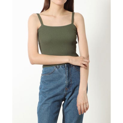 スタイルブロック STYLEBLOCK リブキャミソール （アーミーグリーン）