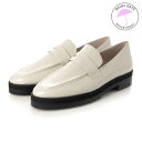 ラウナレア Launa lea Rainy Day 厚底ソールフラットローファー(R9019) (アイボリー)