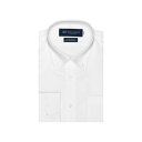 トーキョーシャツ TOKYO SHIRTS 【超形態安定】ボタンダウンカラー 綿100% 長袖ワイシャツ （ホワイト）
