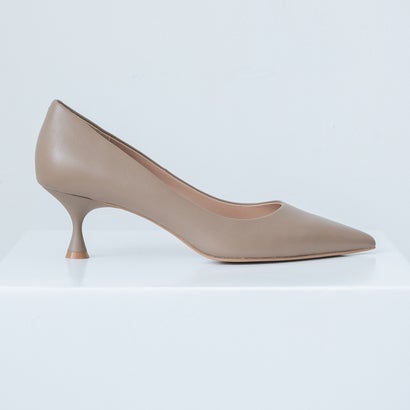 【EVOL/イーボル】 本革5.5cmポインテッドパンプス IV8111 （ベージュ）のサムネイル