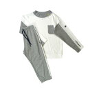 アダバット リラックスウェア アンダーウェア adabat RELAX WEAR / UNDER WEAR 婦人長袖モックネックニットパジャマ (モクグレー)