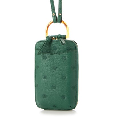 ペルケ perche アクリルべっ甲モバイルウォレットショルダー (GNDOT)