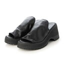 ブエノ BUENO 厚底サンダル 23w-y1206-bl (BLACK)
