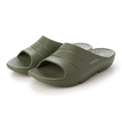 キャプテンスタッグ CAPTAIN STAG メンズ サンダル シャワー ソフトタッチ 軽量 3E相当（ゆったり設計）650 （カーキ）(4)