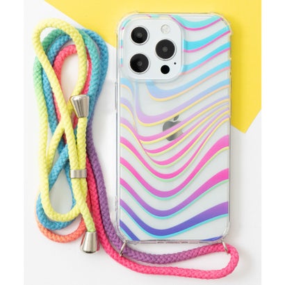 エモニーク emonique iPhone ストラップ付き TPU スマホケース 【12/12pro/12mini/13/13pro/13mini/SE対応】 （その他10）