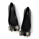 メリッサ melissa MELISSA SWEET LOVE VIII AD (BLACK/METALLIC DARK GREY)