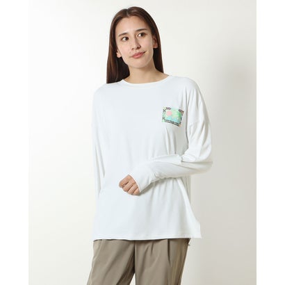 ロキシー ROXY WHEN IT’S FINE L/S (ホワイト)